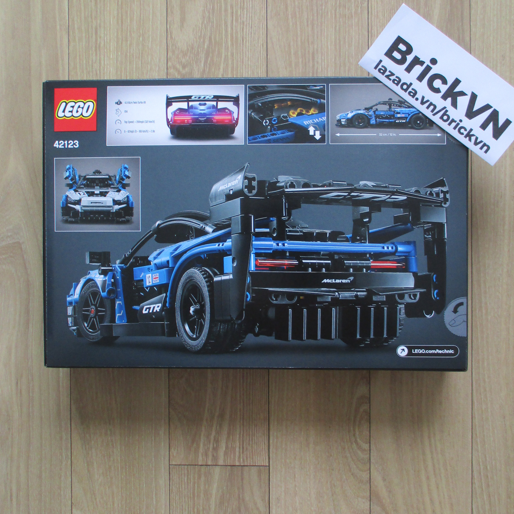 LEGO Technic 42123 McLaren Senna GTR (New in Sealed Box, Genuine LEGO)