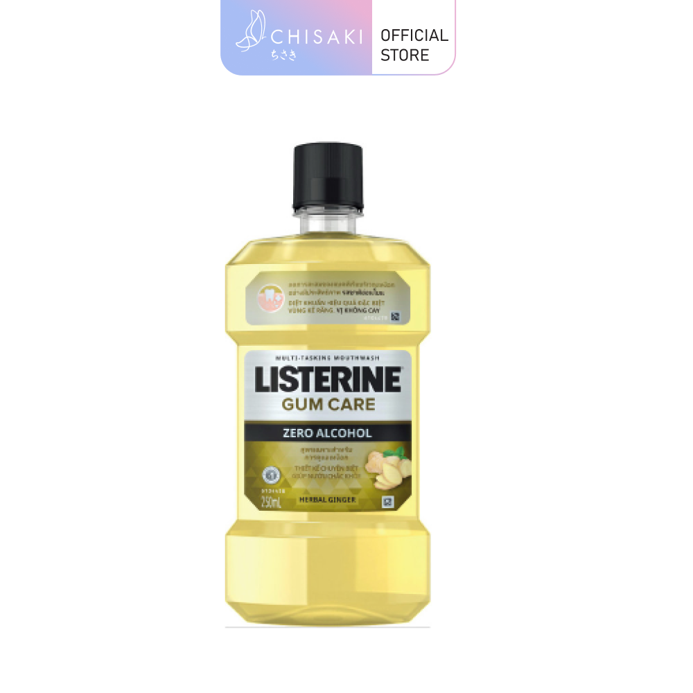 Nước Súc Miệng Listerine Cho Nướu Chắc Khỏe Không Cay 250ml