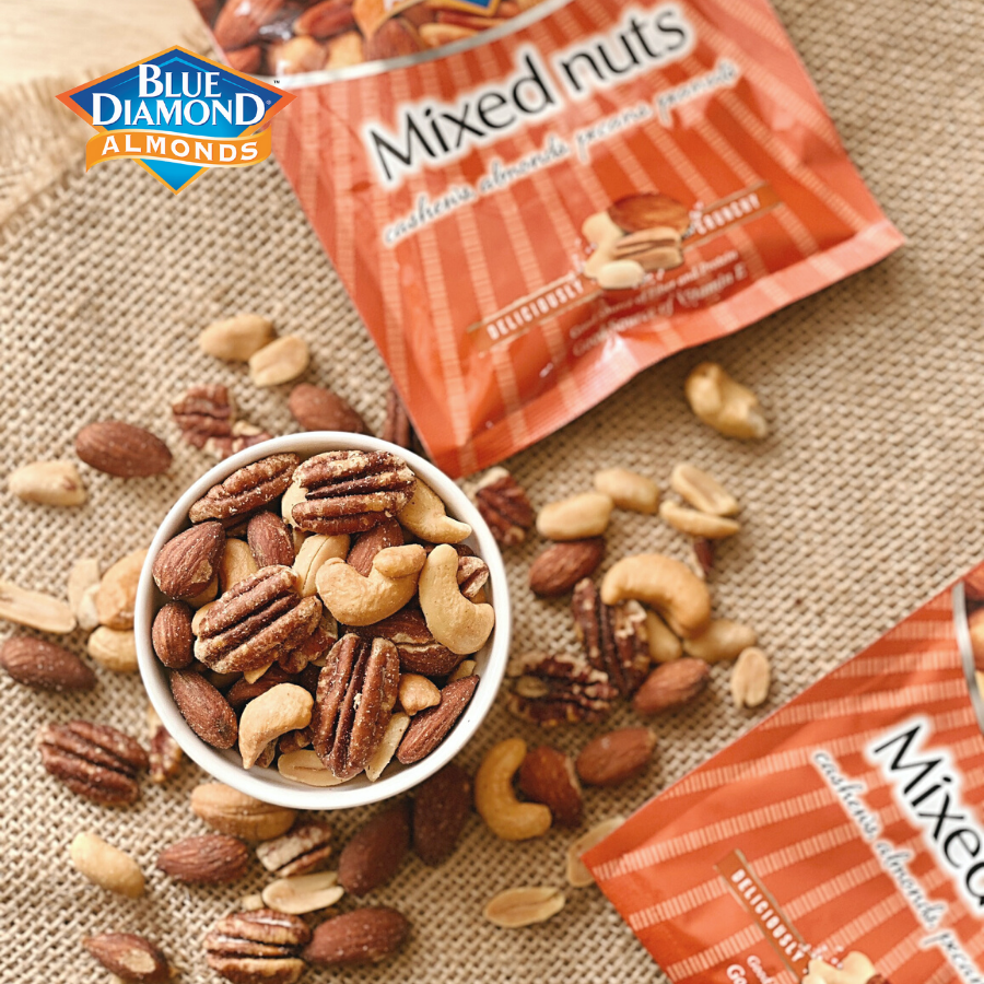 Blue Diamond Roasted Nut Mix - Mixed Nuts