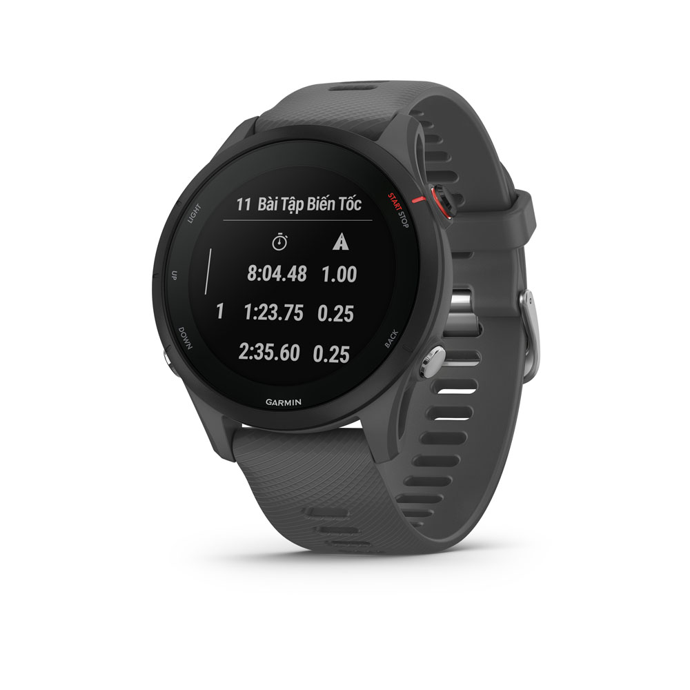 Đồng hồ Thông Minh Garmin Forerunner 255 Basic GPЅ (Slate Grey) - Hàng Chính Hãng