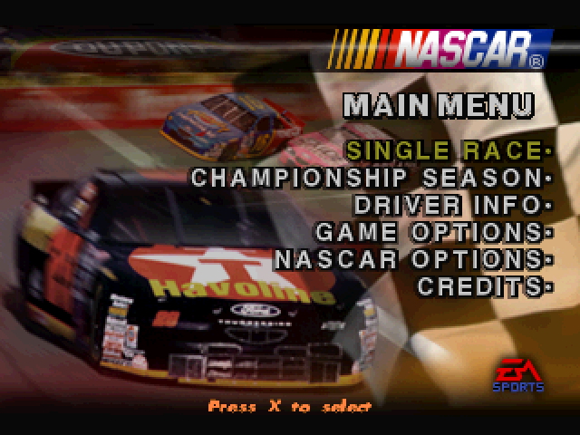 [HCM]game ps1 nascar 98 ( game dua xe )