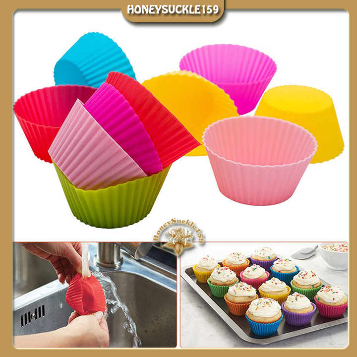 03 Khuôn Cupcake Silicon