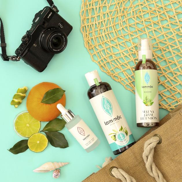 Bộ sản phẩm Tóc Bồng Bềnh - Lam Mộc