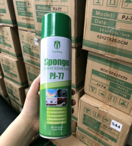KEO DÁN ĐA NĂNG PJ 77 (DÁN MÚT XỐP) LỌ 600ml