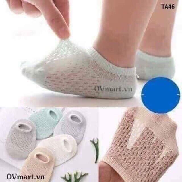 Set 5 Đôi Tất Thông Hơi Cho Bé  (Túi Zíp) [Tiện Store]