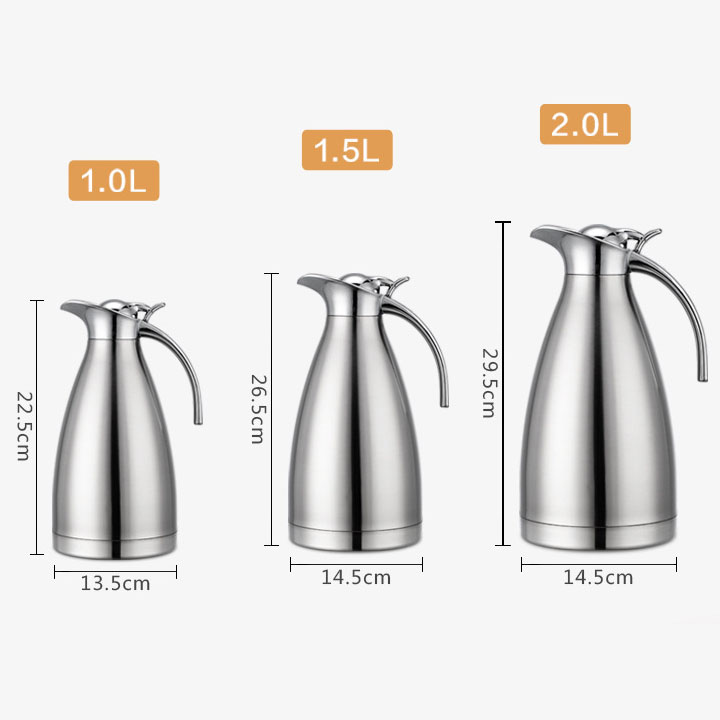 Bình giữ nhiệt inox 304 thái lan 2 lít