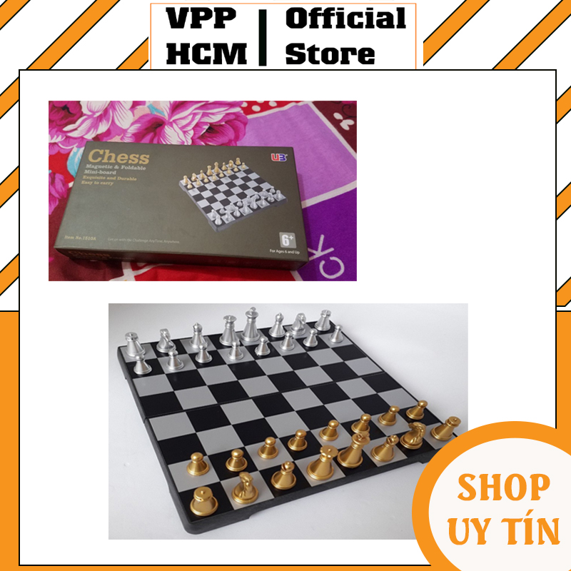 Bộ cờ vua có nam châm từ tính 1510A (kt 16x16x2.5cm)