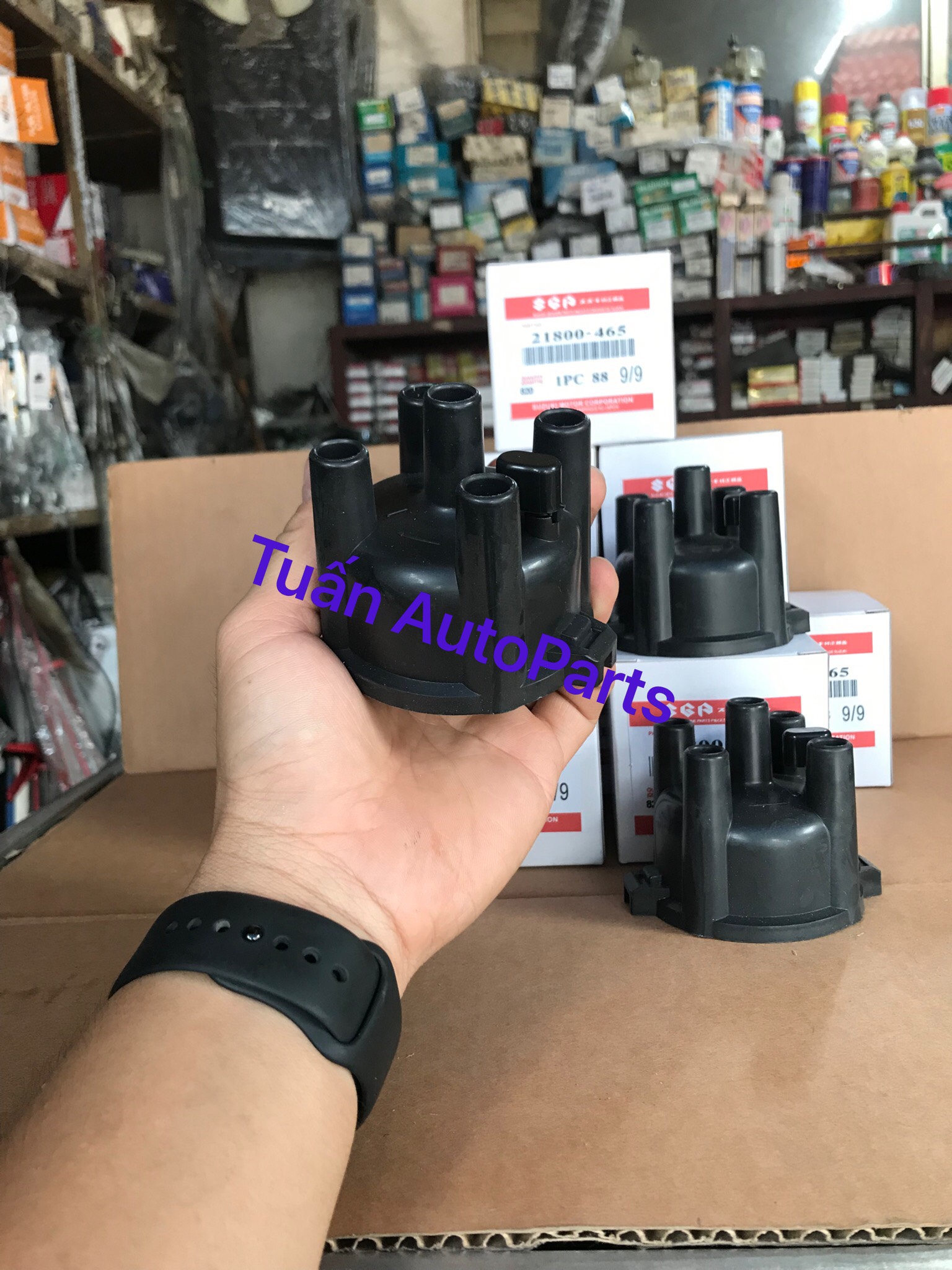 NẮP CHIA ĐIỆN ( DELCO ) SUZUKI CARRY