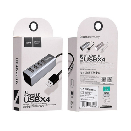 Hub USB 4 cổng 2.0 Hoco HB1