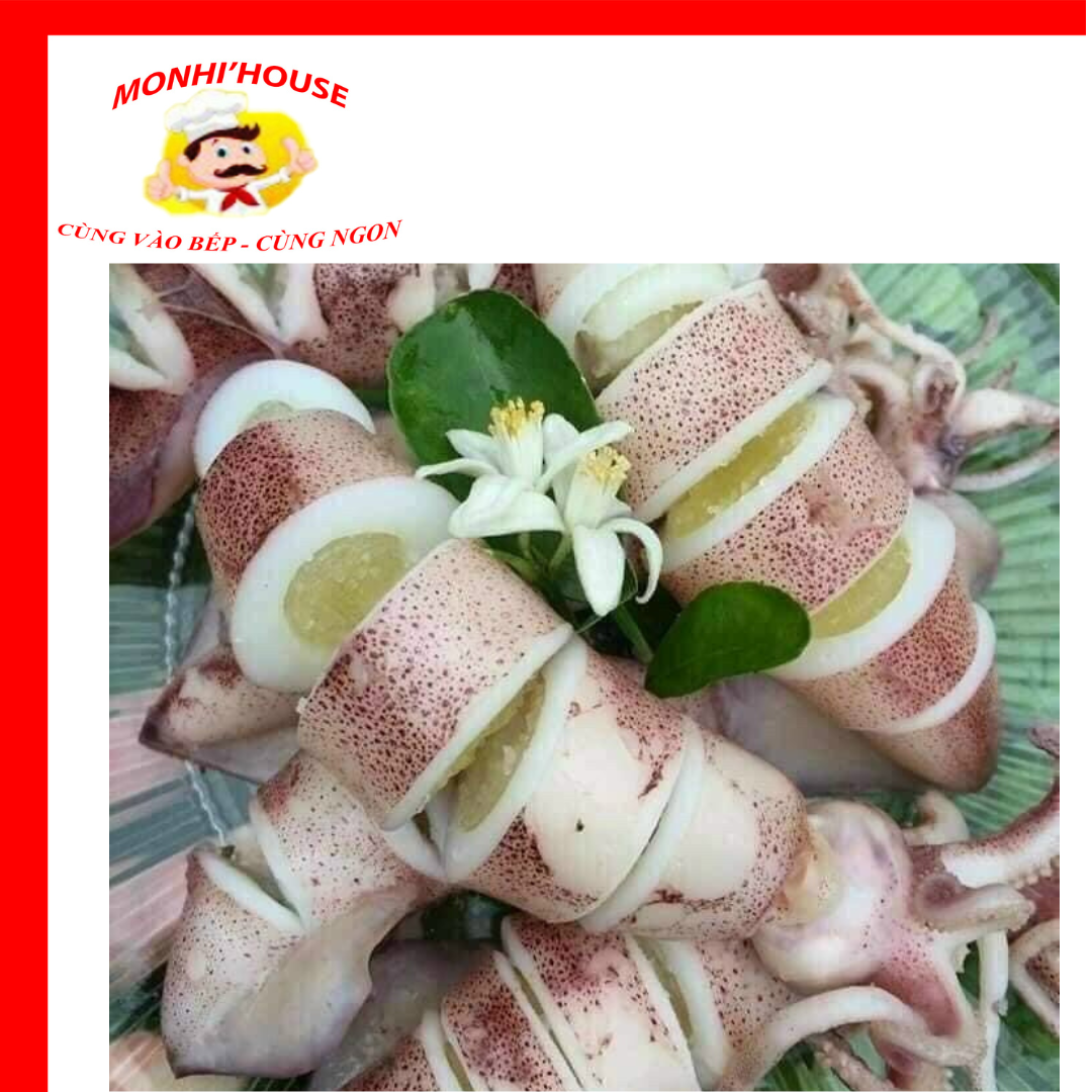 Mực Trứng Tươi , hàng mới ( size 20-25 con) 1Kg