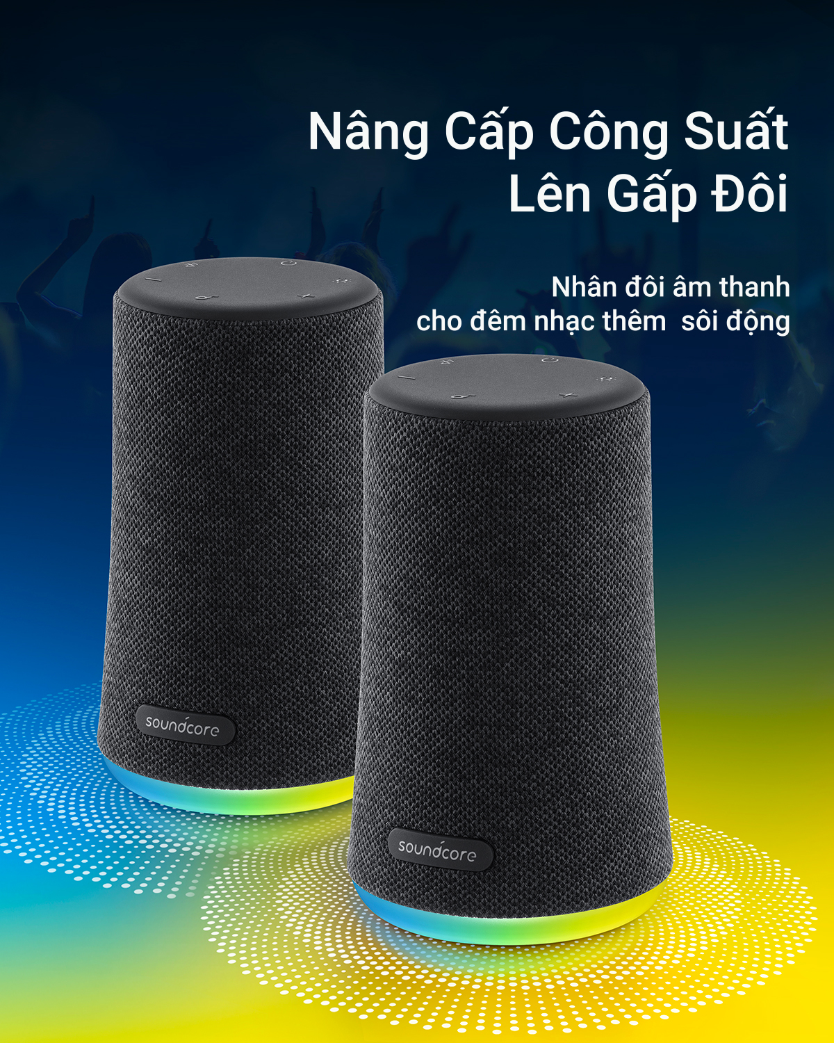 Loa Bluetooth Anker SoundCore Flare Mini 10w - A3167