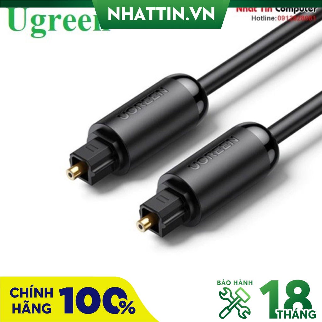 Cáp quang âm thanh Digital Optical Audio Toslink Ugreen cao cấp - Phân Phối Chính Hãng