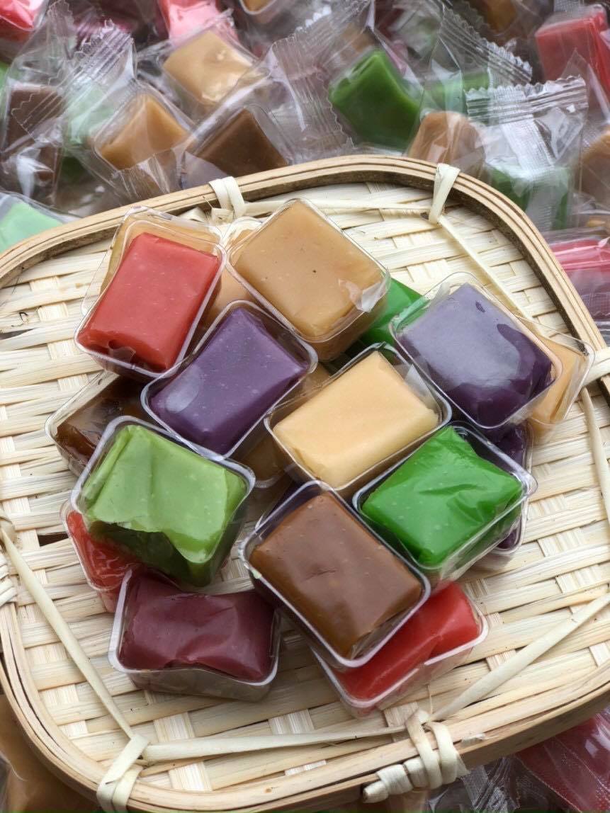 200g kẹo dừa Bến Tre mix đủ vị - bánh kẹo - đồ ăn vặt - bách hóa online uy tín