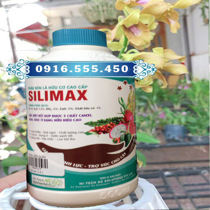 Silimax Phân bón lá hữu cơ cao cấp Lộc Trời