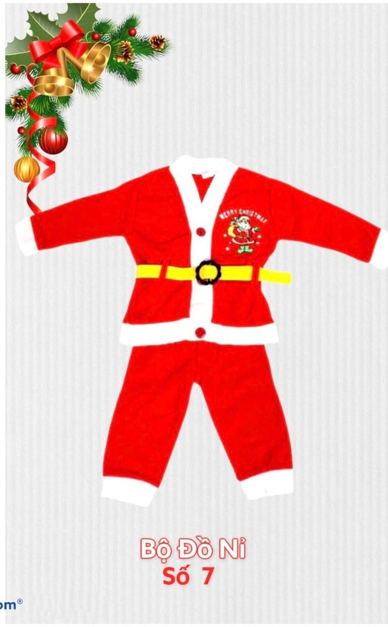 BỘ ĐỒ NOEL CHO BÉ