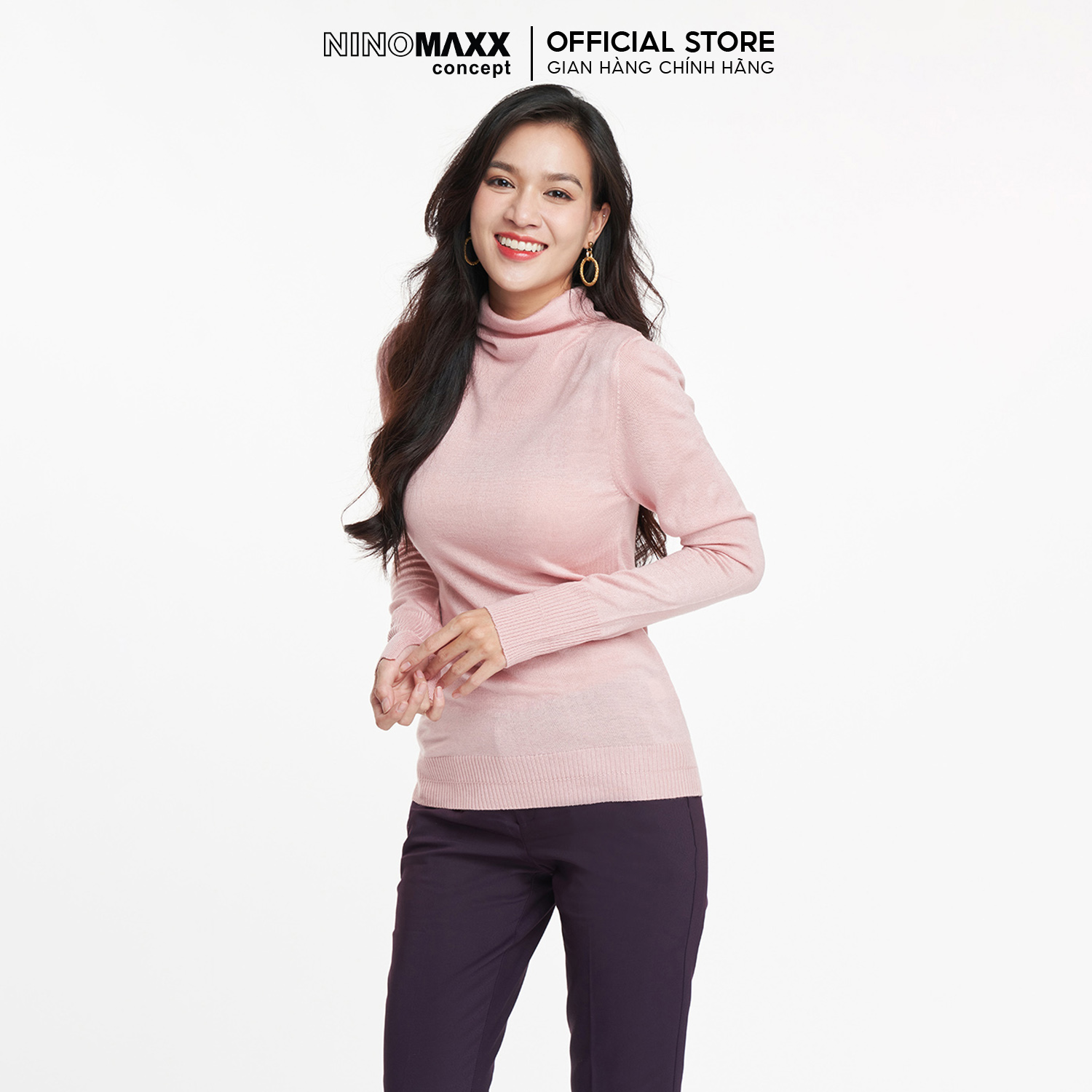 N&M Áo sweater Basic Nữ tay dài 1903112