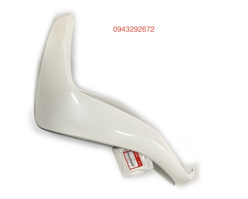 Cánh yếm ngoài trái sh 125/150 màu trắng honda