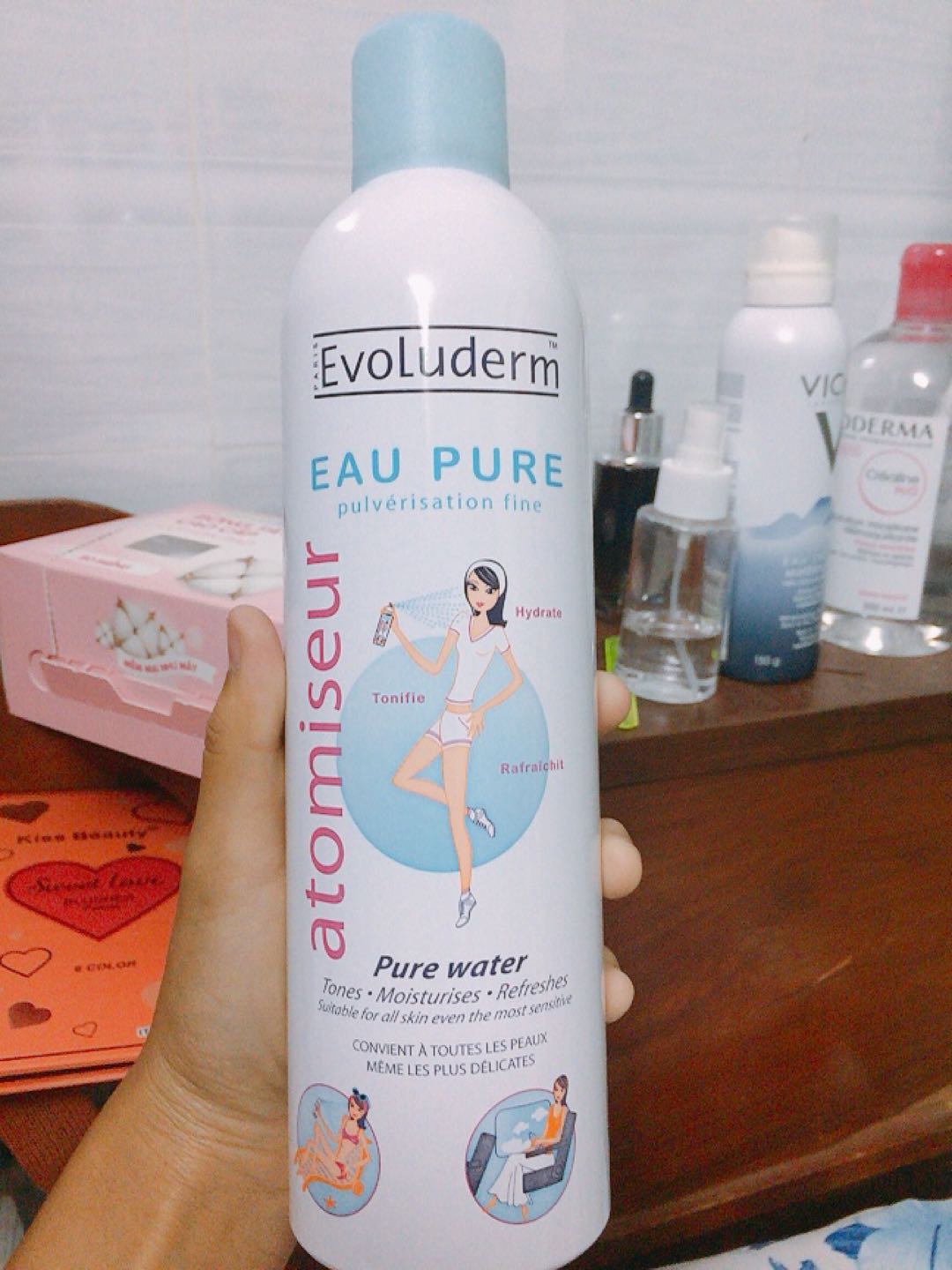 Evoluderm atomiseur eau pure