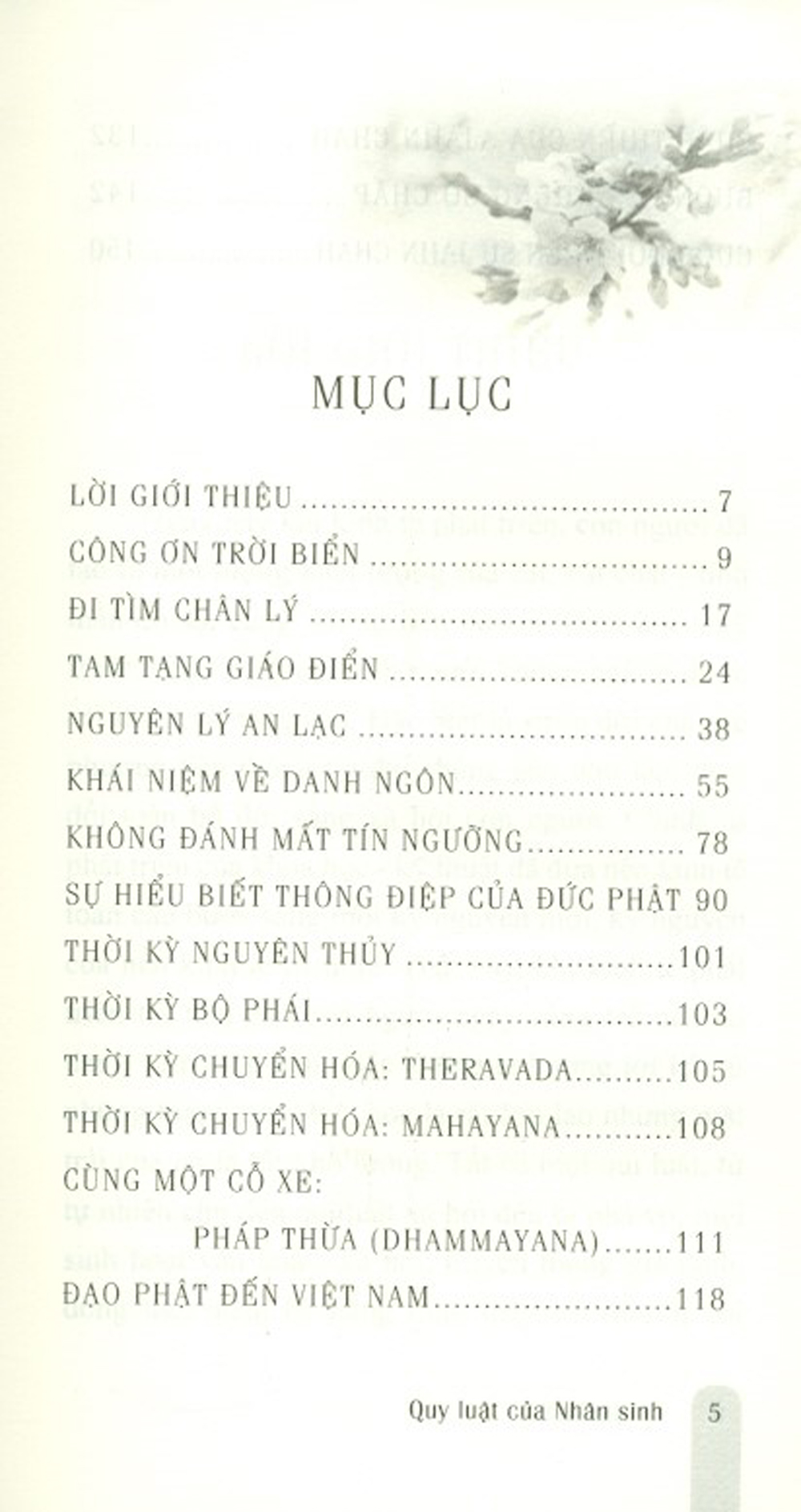 Quy Luật Của Nhân Sinh