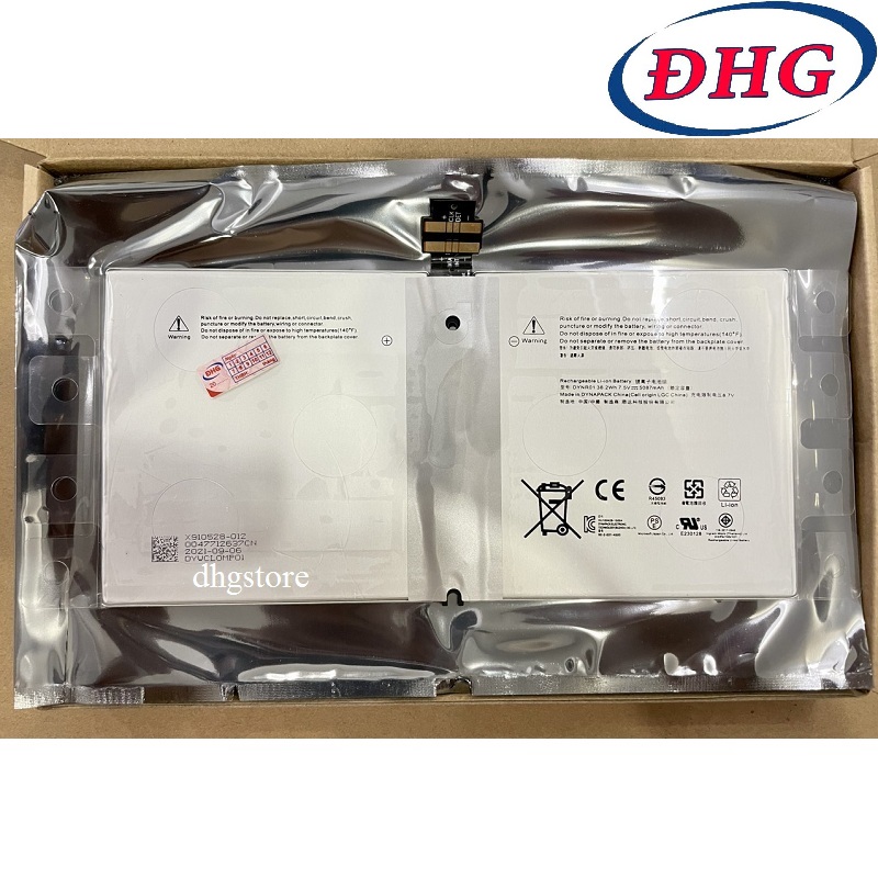 Pin Microsoft Surface Pro 4 Tablet 12.3" 1274 DYNR01 G3HTA027H 38.2Wh