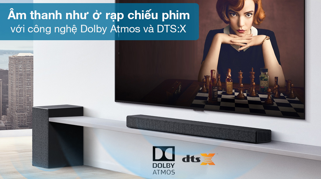 [freeship toàn quốc]Loa Soundbar SC9S 5.1.2 520W Hires Audio -  Hàng Chính Hãng 100%