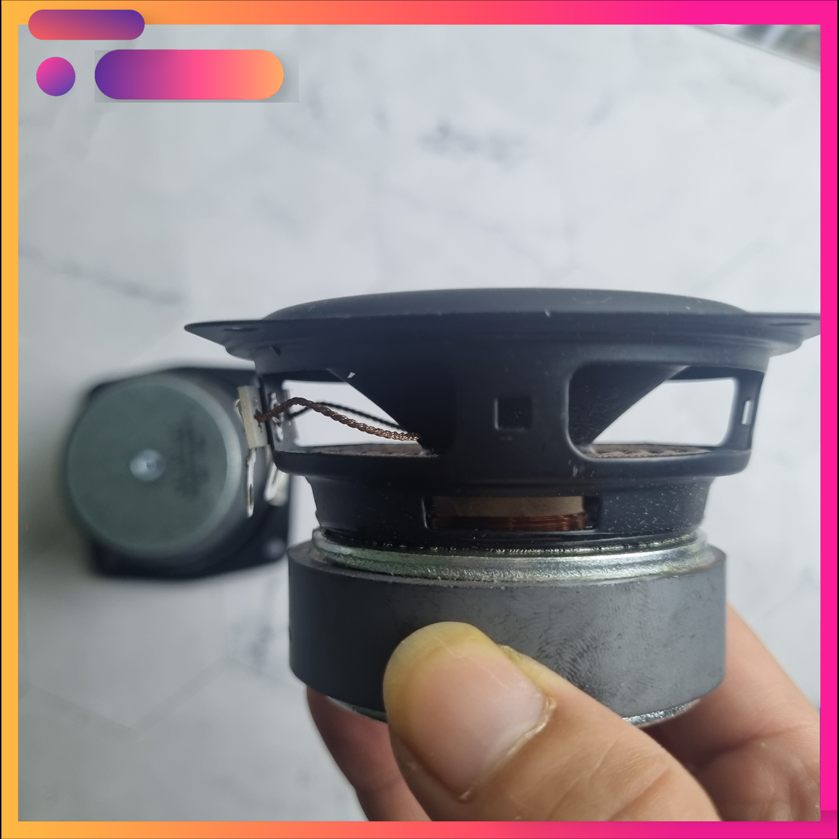 củ loa mid bass 3inch 4ohm 15w LG