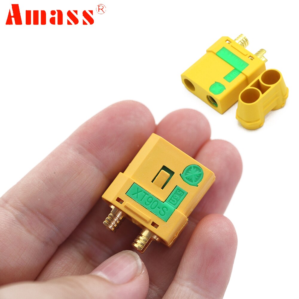 Jack cắm XT90H có chụp bảo vệ ( Jack Cắm Pin Lipo, Nối Nguồn Điện, Pin)