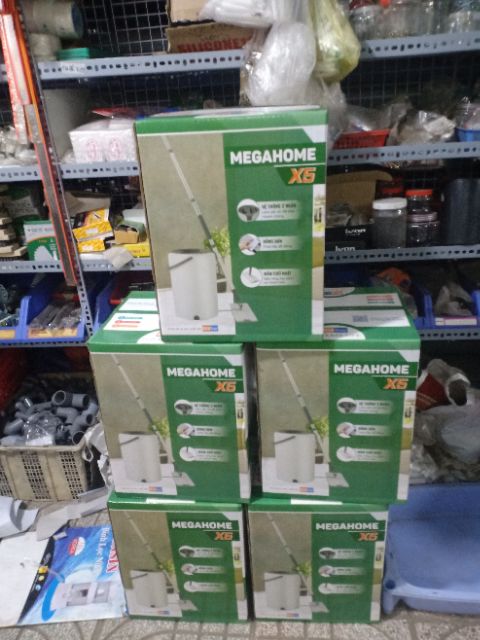 Bộ Lau Nhà Megahome X5 Siêu Sạch