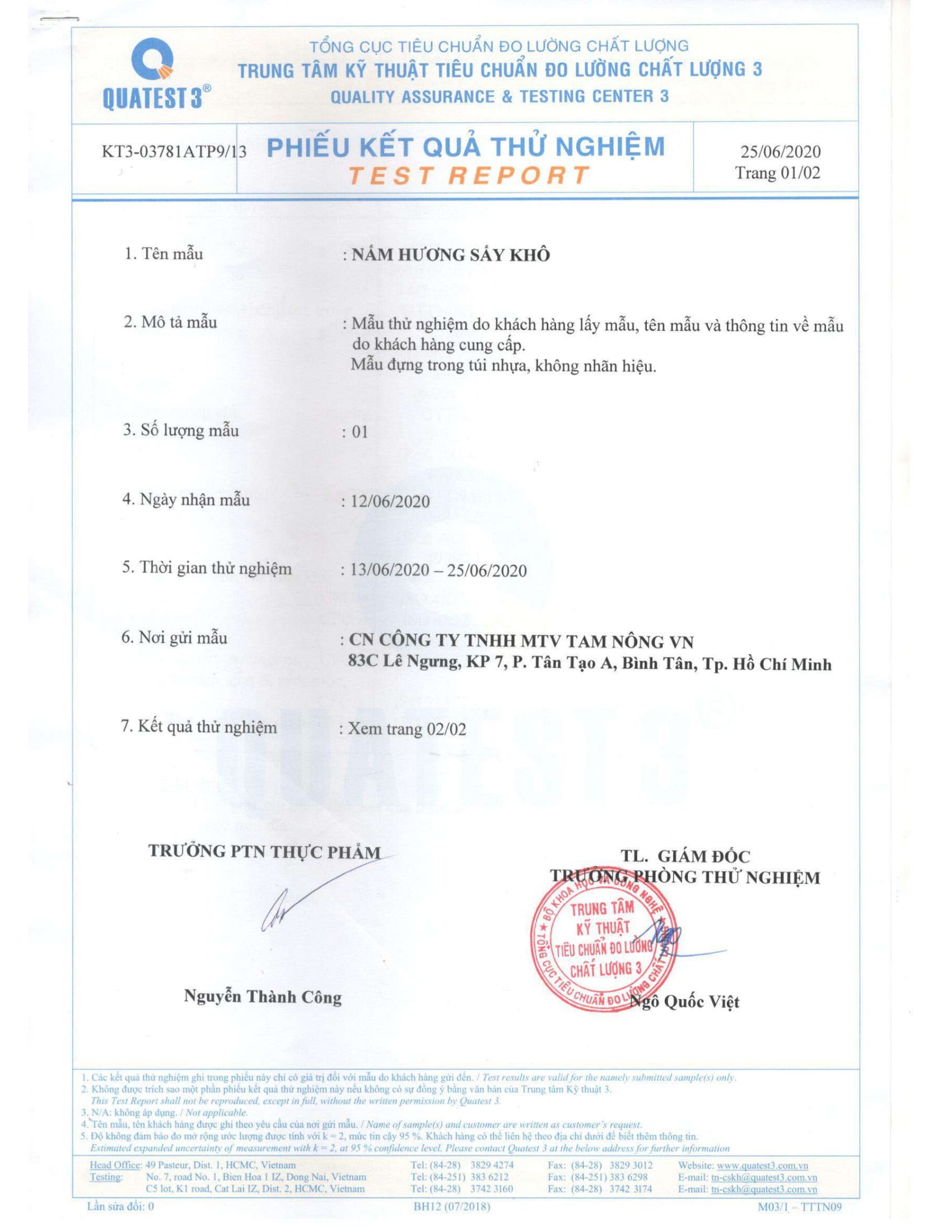 NẤM HƯƠNG 80GR VIỆT SAN