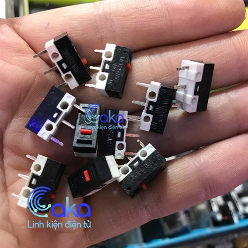 Bộ 5 Công Tắc Chuột Máy Tính 1A - Micro Switch Thay Thế Cho Chuột PC/Laptop