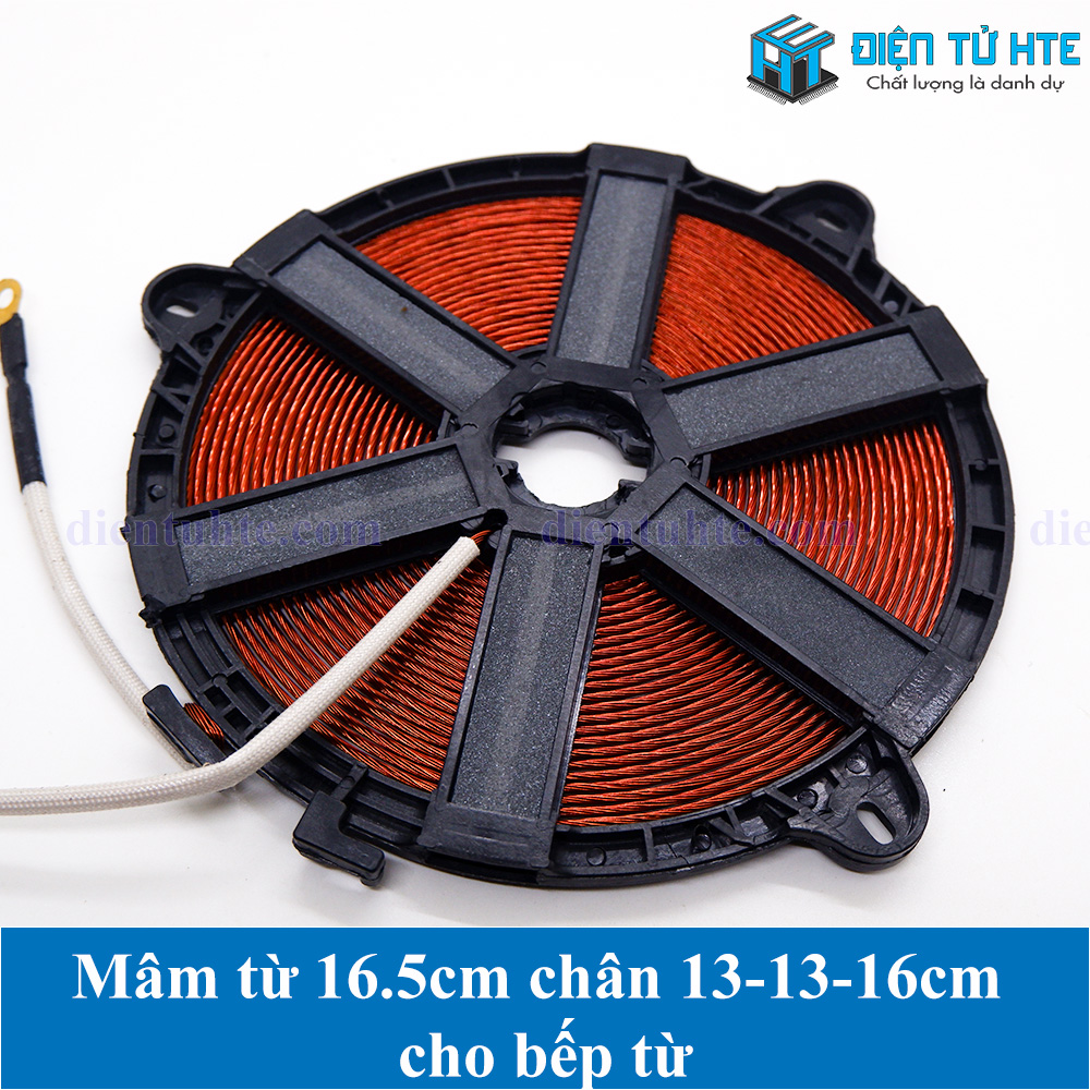 Mâm từ cho bếp từ 16.5cm chân 13-13-16cm
