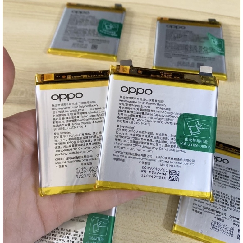 Pin Oppo Reno 2F BLP737 pin Zin có siu