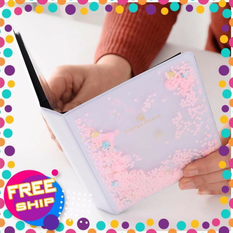 Album Ảnh Đựng 64 Ảnh 6x9 (Bìa Có Kim Tuyến)