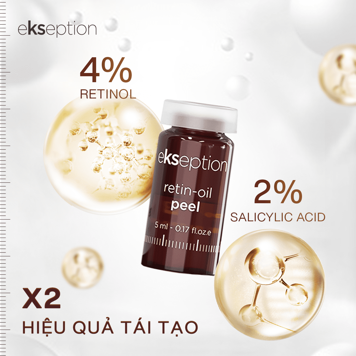 Tinh chất Peel da Ekseption Retin-oil 5ml