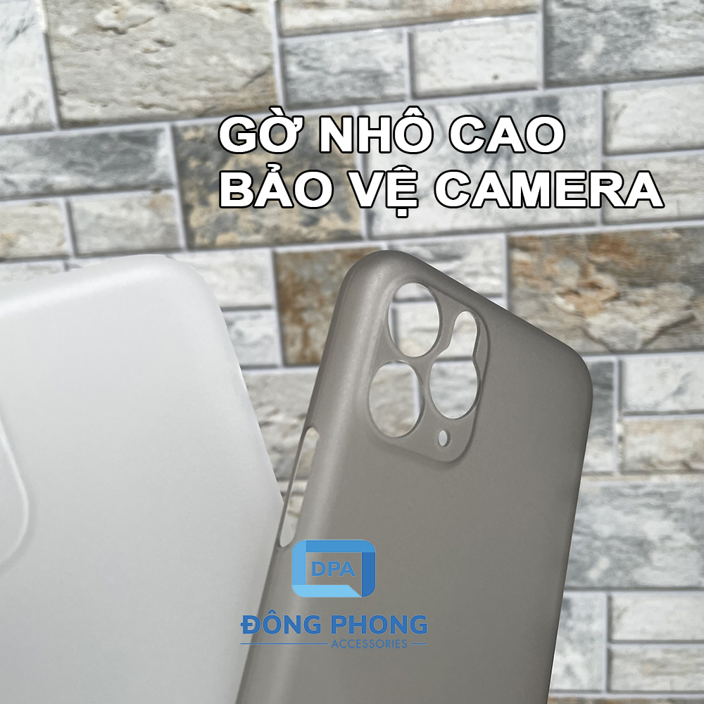 Combo 2 Ốp Lưng Trong Nhám Unibody iPhone 11 PRO Siêu Mỏng Giấy
