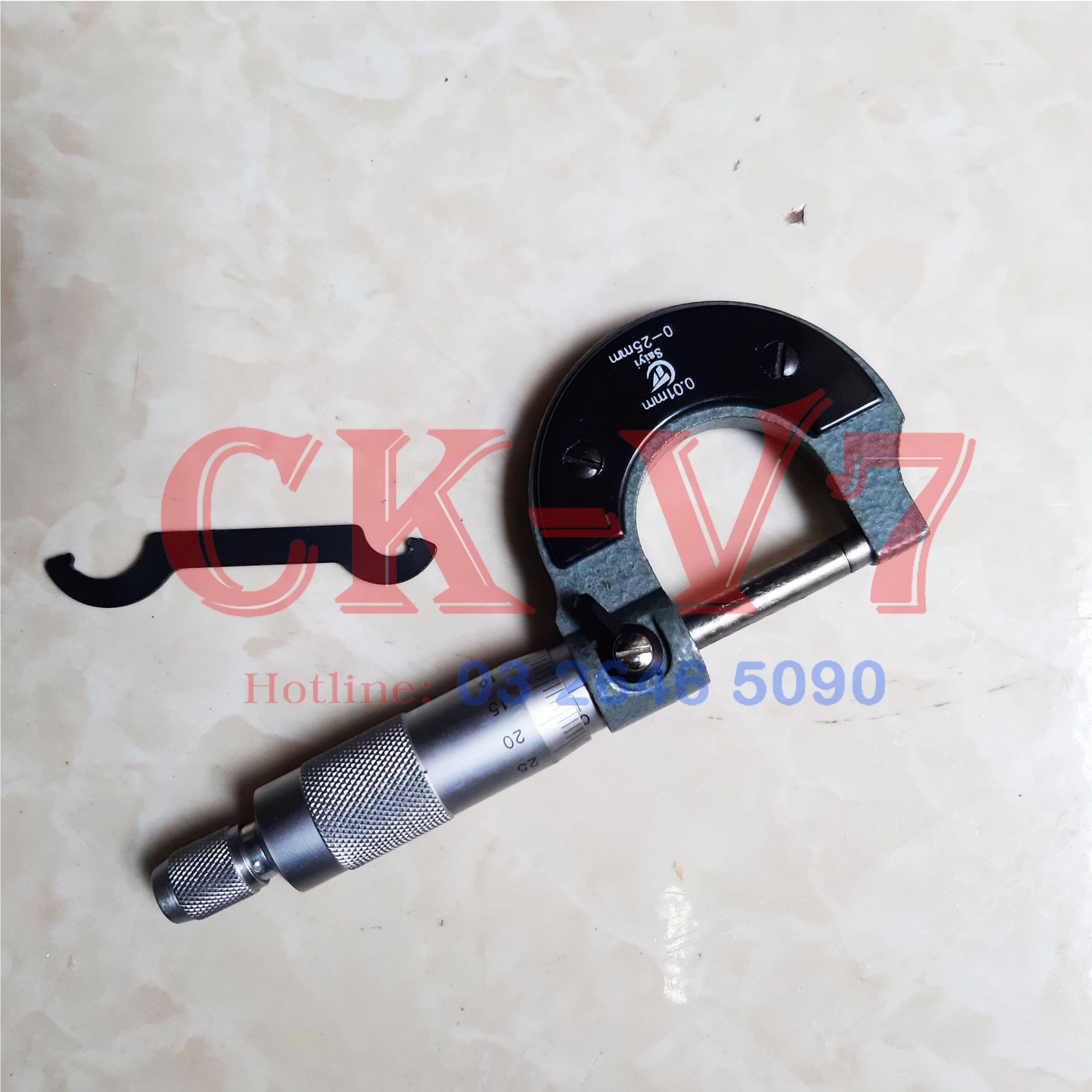 Thước Panme Đo Ngoài Loại Đẹp(0-25mm)