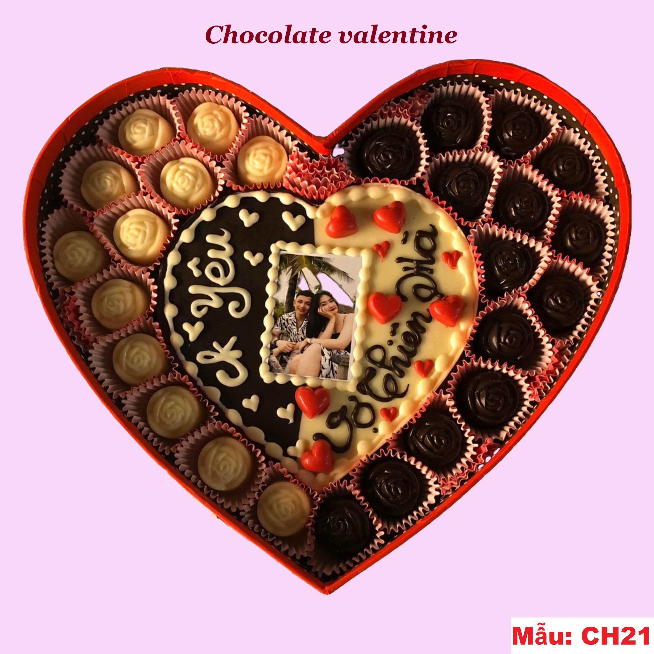 Socola valentine, chocolate valentine 2024