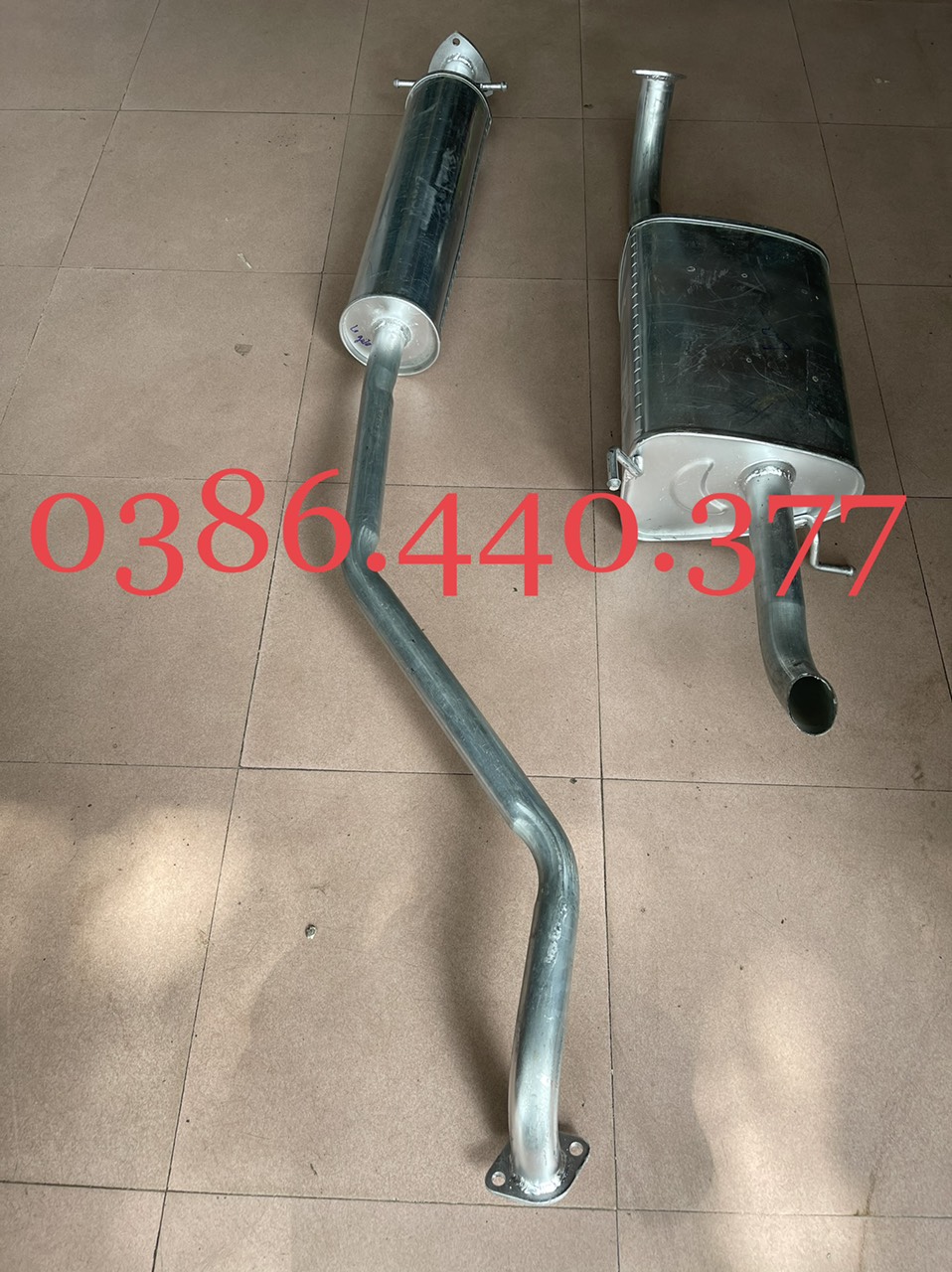 Ống xả Lacetti 04-09 (Đoạn Giữa, Đoạn Cuối, Giá 1 Đoạn)