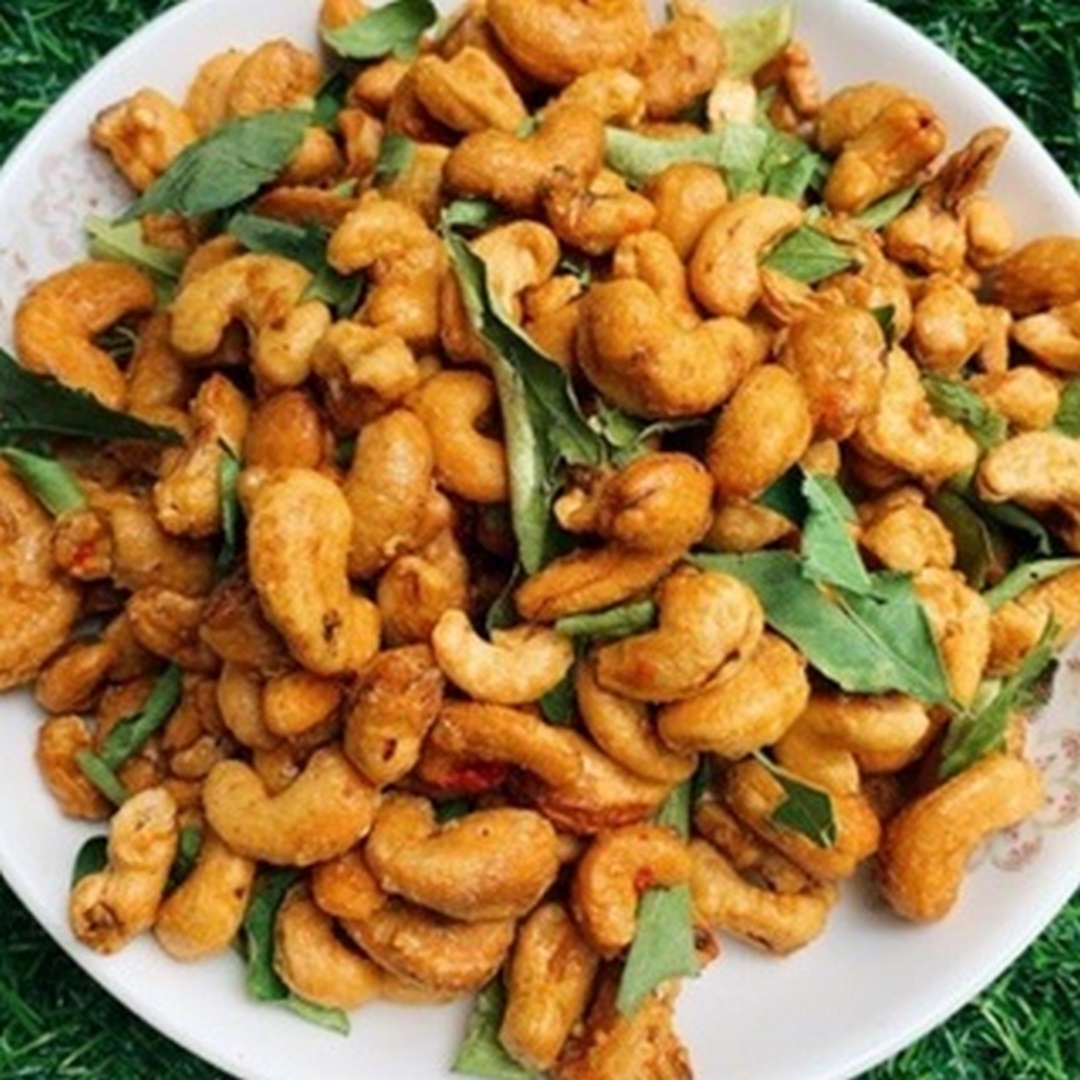 Hạt Điều Tỏi Lá Chanh - Siêu Ngon 250G