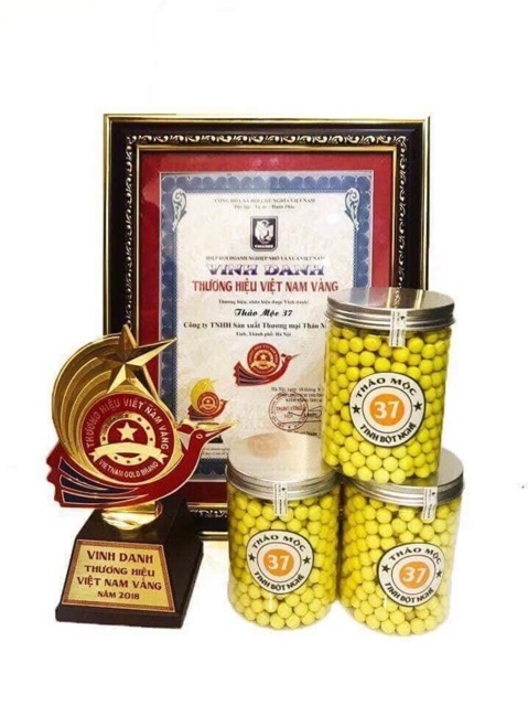 🐝Viên nghệ mật ong 37 🐝 - của Thảo Mộc 37