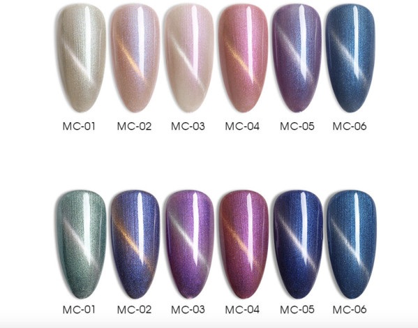 Sơn gel AS - mắt mèo 3D xà cừ Mã MC