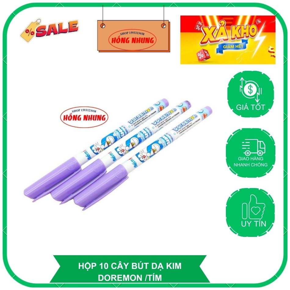 [HCM] Bút Lông Kim / Dạ Kim Thiên Long FL-08/DO Mực Tím