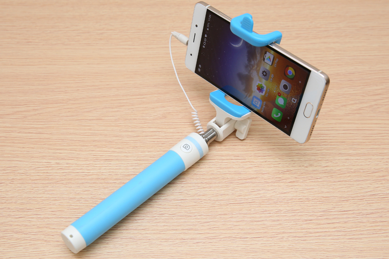 [HCM]Gậy selfi Monopod Macron M1 - Xanh