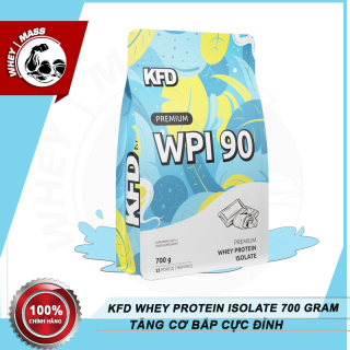 Sữa Tăng Cơ Bắp Cho Người Tập Gym KFD Whey Protein Isolate (700gram) - Chính hãng thumbnail