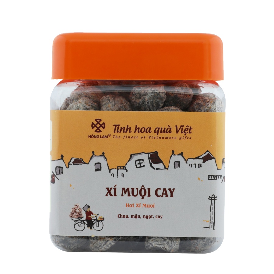 XÍ MUỘI CAY HỒNG LAM (HỘP 200G,300G,500G)