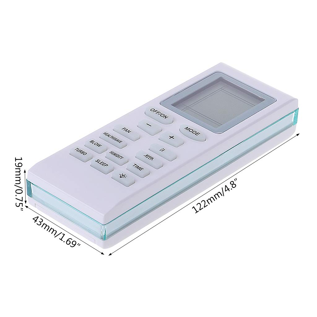Điều khiển điều hoà SANYO viền xanh