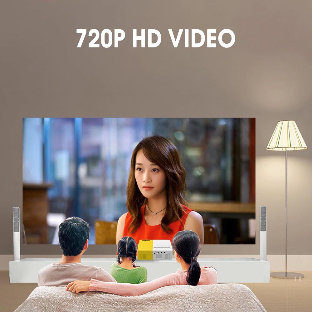 Phân Phối Máy Chiếu Chất Lượng Cao Uy Tín Giá Rẻ, Máy Chiếu Mini Cho Điện Thoại, Máy Chiếu Led Mini Cầm Tay, Dễ Dàng Kết Nối Điện Thoại, Laptop, Ipad, TV, USB, Thẻ Nhớ, hỗ trợ xuất hình ảnh, video HD 1080, nhạc,tối đa đến 40inch