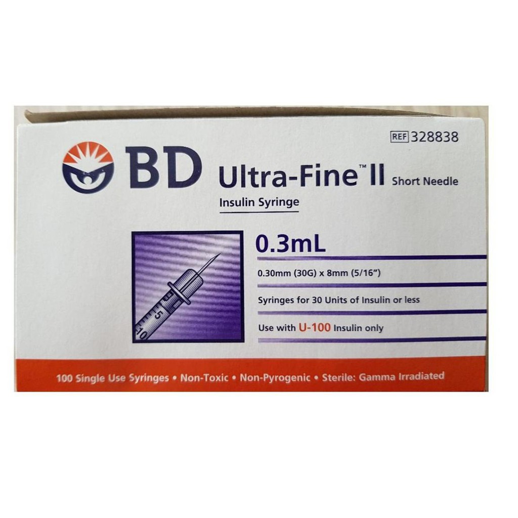 Kim tiêm tiểu đường bd ultra-fine ii 0.3ml