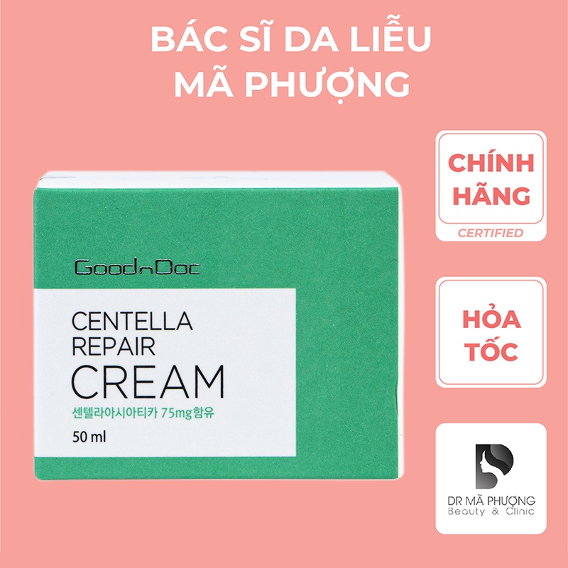Kem dưỡng ẩm phục hồi da CENTELLA GOODNDOC