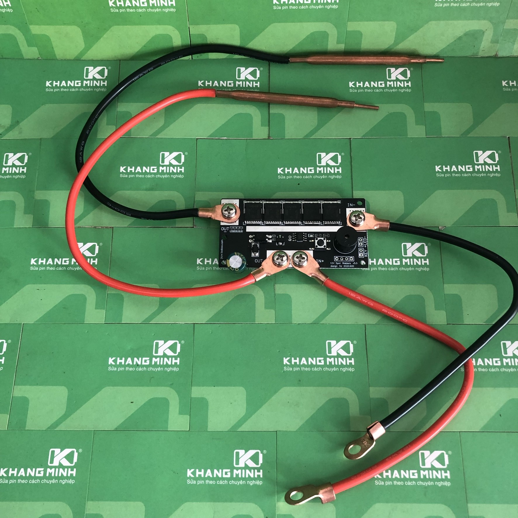 Mạch Timer DC 12V và phụ kiện DIY máy hàn pin mini